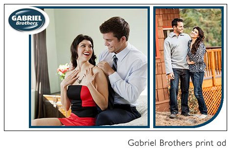 Gabriel Brothers Print Ad